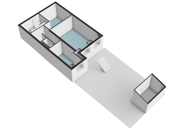 Floorplan - Zeeburgerdijk 74H, 1094 AG Amsterdam